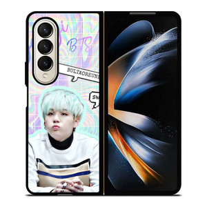 BTS SUGA CUTE Samsung Galaxy Z Flip 4 Case Cover